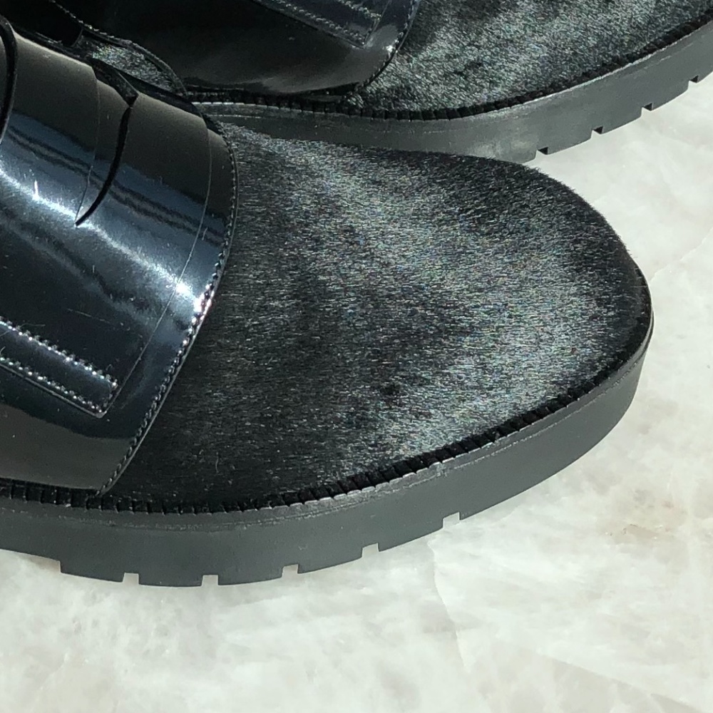 Alexander Wang Mina Oxford Calf Hair Sandal - Picture 12 of 13